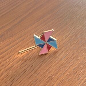 Women’s Jewelry Adorable Fun Cute Colorful Pinwheel Enamel Pin Brooch
